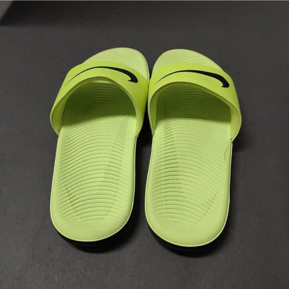 Nike Kawa Slide Slides Volt/black Sandals - Picture 3 of 6